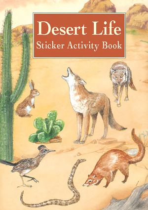 Desert Life Sticker Activity Book image number 0
