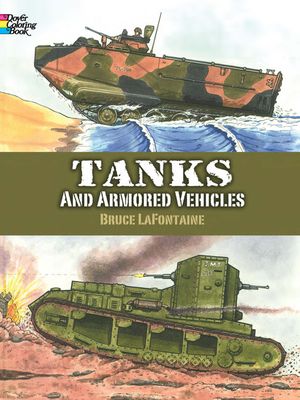 Tanks and Armored Vehicles Coloring Book image number 0