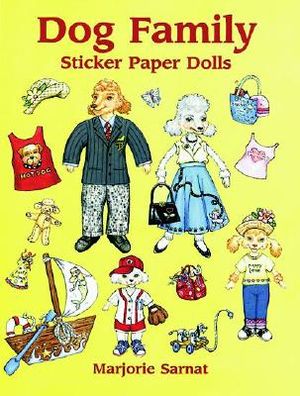 Dog Family Sticker Paper Dolls [With Stickers] image number 0