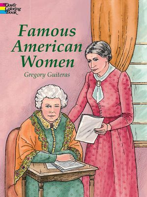 Famous American Women Coloring Book image number 0