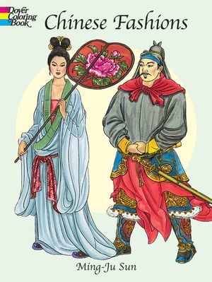 Chinese Fashions Coloring Book image number 0