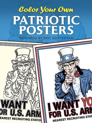 Color Your Own Patriotic Posters image number 0