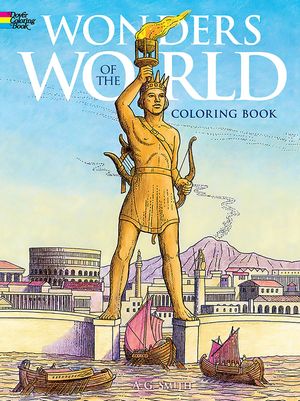 Wonders of the World Coloring Book image number 0