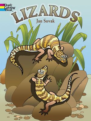 Lizards Coloring Book image number 0