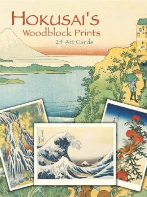 Hokusai's Woodblock Prints: 24 Art Cards image number 0