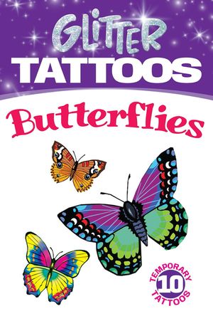 Glitter Tattoos Butterflies [With Tattoos] image number 0