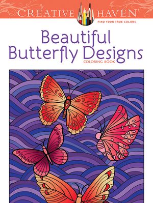 Beautiful Butterfly Designs Coloring Book image number 0