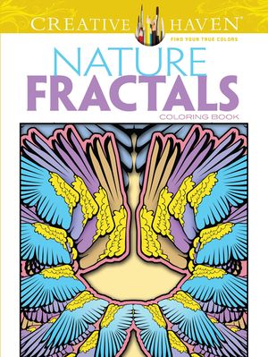 Nature Fractals Coloring Book image number 0