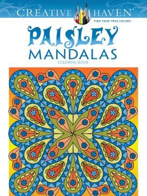 Creative Haven Paisley Mandalas Coloring Book image number 0