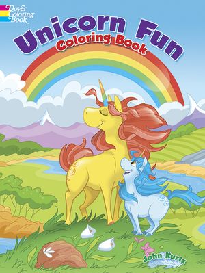 Unicorn Fun Coloring Book image number 0