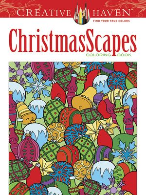 Creative Haven Christmasscapes Coloring Book image number 0