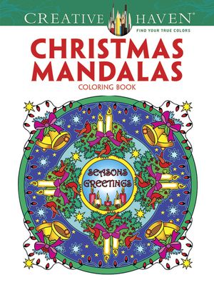 Creative Haven Christmas Mandalas Coloring Book image number 0