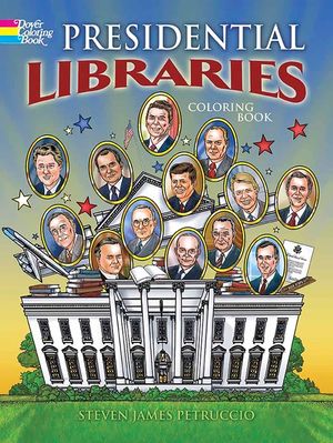 Presidential Libraries Coloring Book image number 0