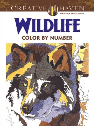 Creative Haven Wildlife Color by Number Coloring Book image number 0