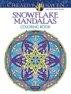 Creative Haven Snowflake Mandalas Coloring Book image number 0