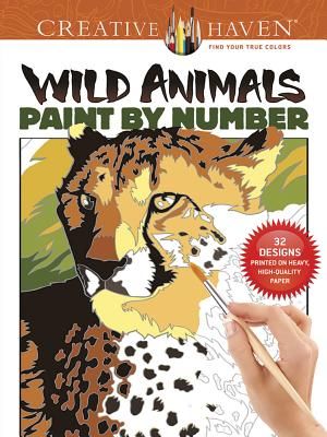Creative Haven Wild Animals Paint by Number image number 0
