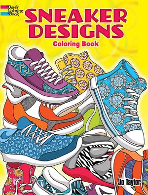 Sneaker Designs Coloring Book image number 0