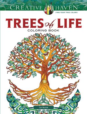 Creative Haven Trees of Life Coloring Book image number 0