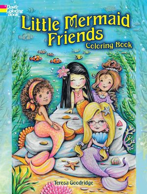 Little Mermaid Friends Coloring Book image number 0