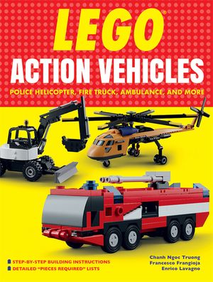 Lego Action Vehicles: Police Helicopter, Fire Truck, Ambulance, and More image number 0