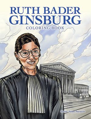 Ruth Bader Ginsburg Coloring Book: A Tribute to Us Supreme Court Justice Rbg image number 0