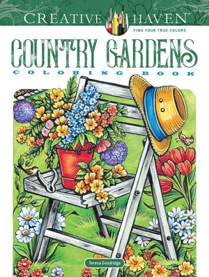Creative Haven Country Gardens Coloring Book image number 0