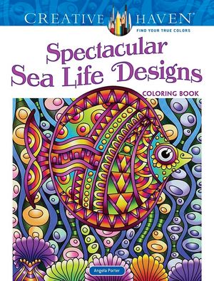 Creative Haven Spectacular Sea Life Designs Coloring Book image number 0