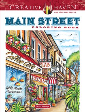 Creative Haven Main Street Coloring Book image number 0