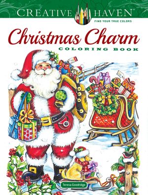 Creative Haven Christmas Charm Coloring Book image number 0