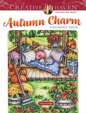 Creative Haven Autumn Charm Coloring Book image number 0