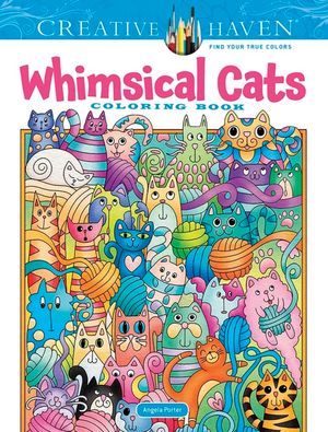 Creative Haven Whimsical Cats Coloring Book image number 0