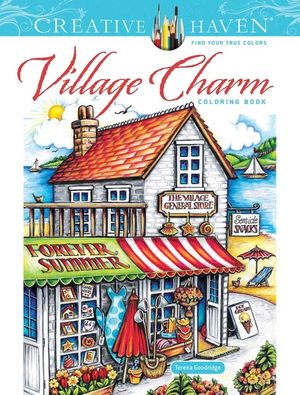 Creative Haven Village Charm Coloring Book image number 0