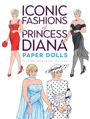 Iconic Fashions of Princess Diana Paper Dolls image number 0