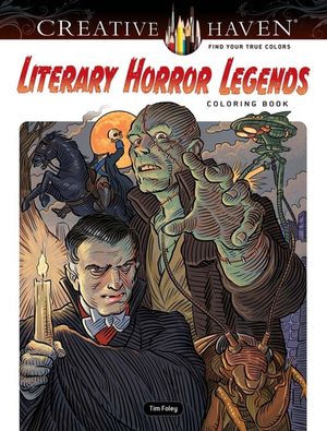 Creative Haven Literary Horror Legends Coloring Book image number 0