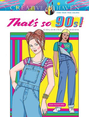 Creative Haven That's So 90s! Coloring Book image number 0