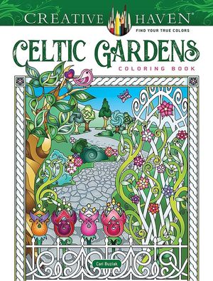 Creative Haven Celtic Gardens Coloring Book image number 0