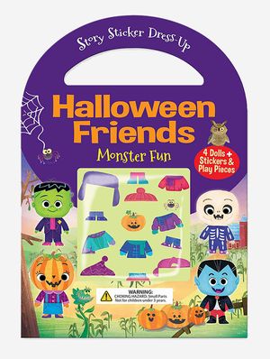 Halloween Friends: Monster Fun: Story Sticker Dress-Up image number 0