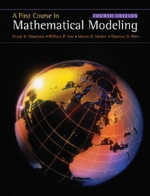 A First Course in Mathematical Modeling [With Student CDROM] image number 0