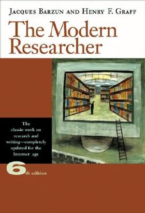 The Modern Researcher [With Infotrac] image number 0