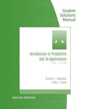 Student's Solutions Manual for Scheaffer/Young's Introduction to Probability and Its Applications, 3rd image number 0