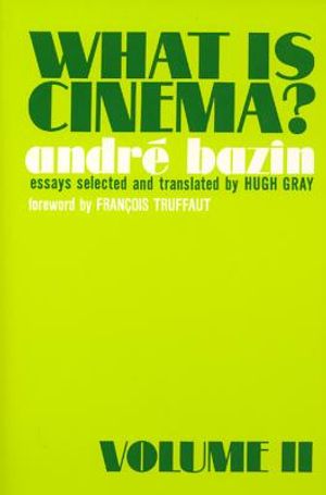 What Is Cinema?: Vol. II image number 0