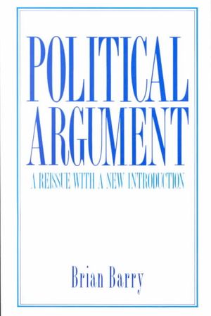 Political Argument: A Reissue with New Introduction image number 0