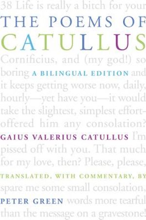 The Poems of Catullus: A Bilingual Edition image number 0