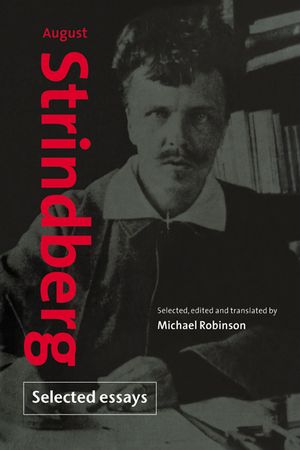 August Strindberg: Selected Essays image number 0