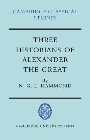Three Historians of Alexander the Great image number 0