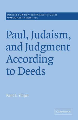 Paul, Judaism, and Judgment According to Deeds image number 0