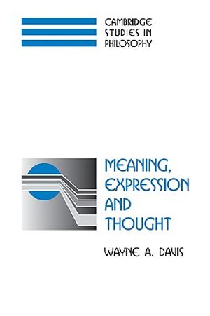 Meaning, Expression and Thought image number 0