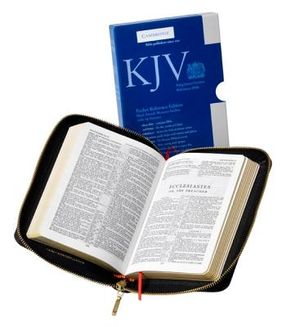 Pocket Reference Bible-KJV-Zipper image number 0