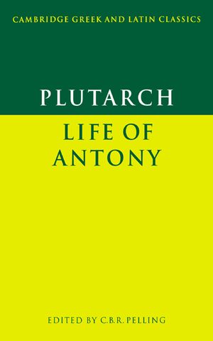 Plutarch: Life of Antony image number 0