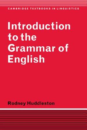 Introduction to the Grammar of English image number 0